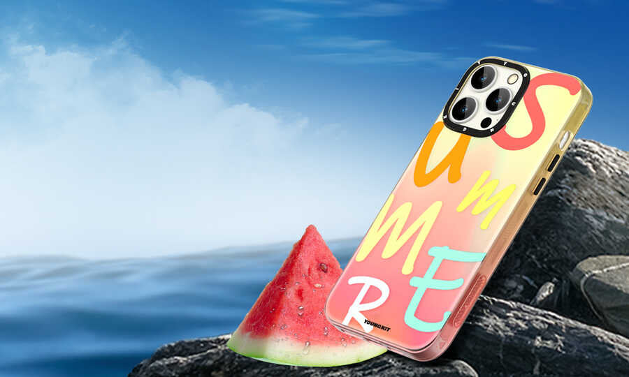 YoungKit Summer Serisi iPhone 12 Pro Max Telefon Kılıfı - 12 YoungKit Summer Serisi iPhone 12 Pro Max Telefon Kılıfı - 12